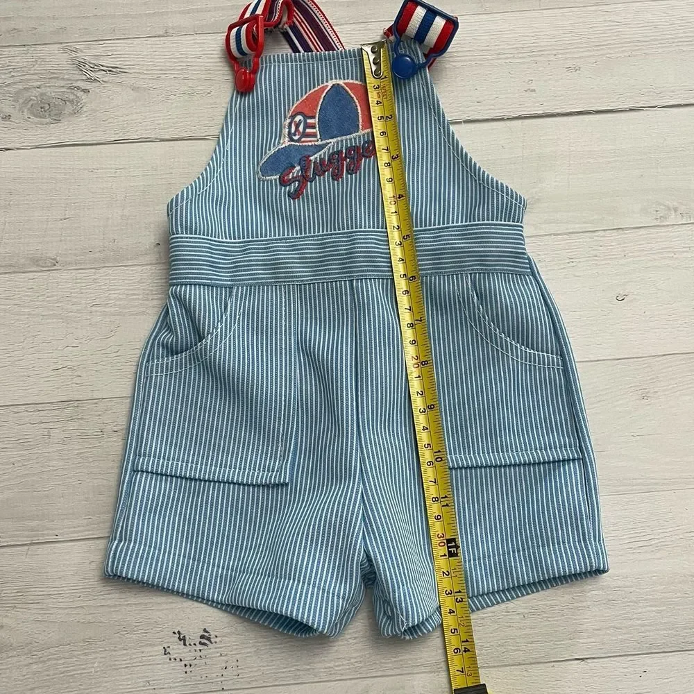 Vintage carters baby baseball slugger overalls 18‎ months